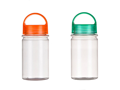 BPA Free Plastic Bottle With Handle Lid 