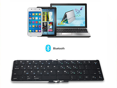 Mini Wireless Foldable Keyboard