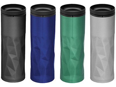 Material: Stainless steel exterior, AS plastic interior