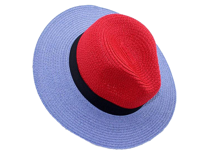 2-tone straw hat