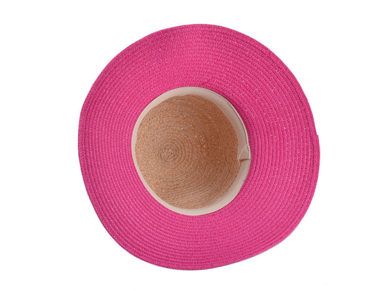 2-TONE STRAW HAT