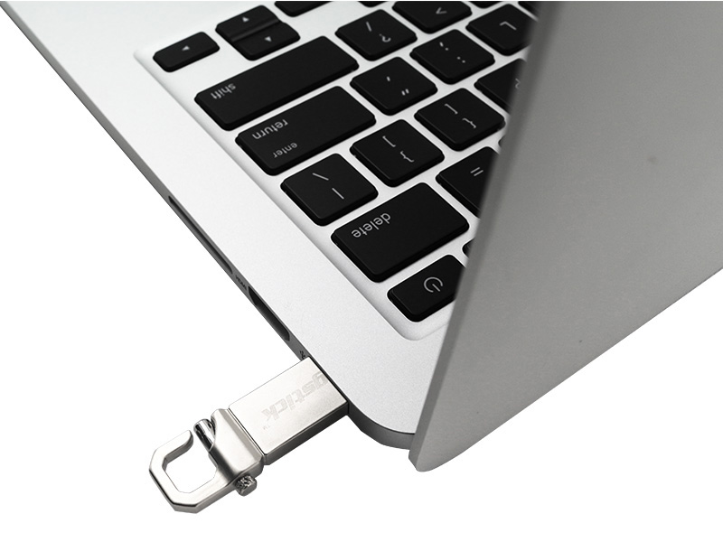 METAL HOOK FLASH USB DRIVE