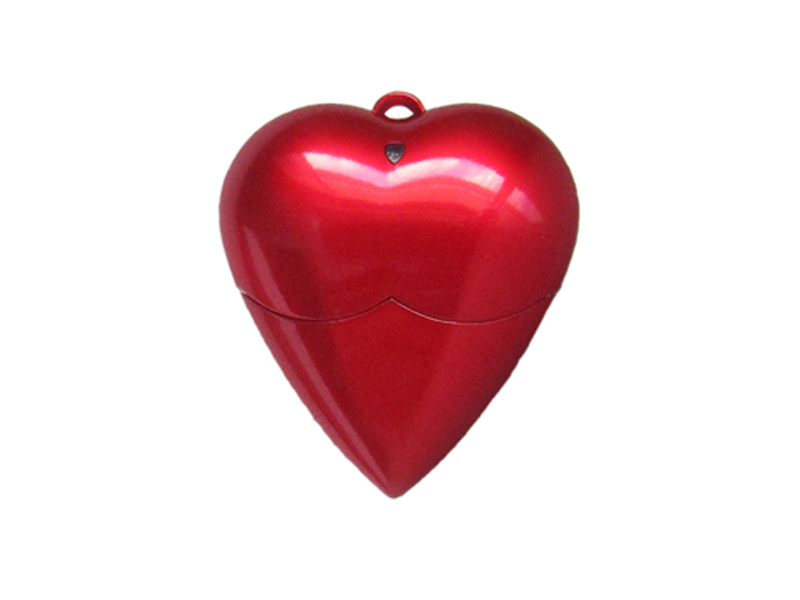 HEART SHAPE USB FLASH DRIVE