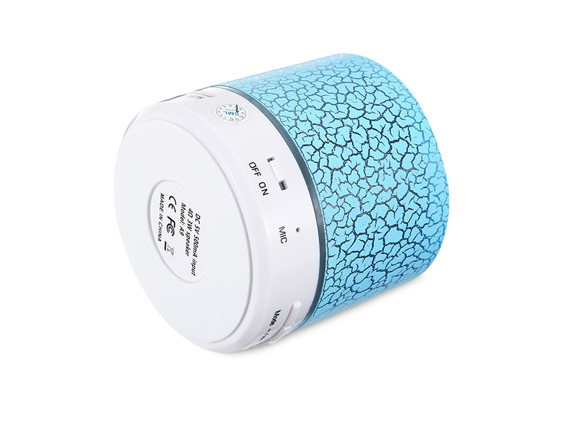 PORTABLE BLUETOOTH SPEAKER WITH LED LIGHT
