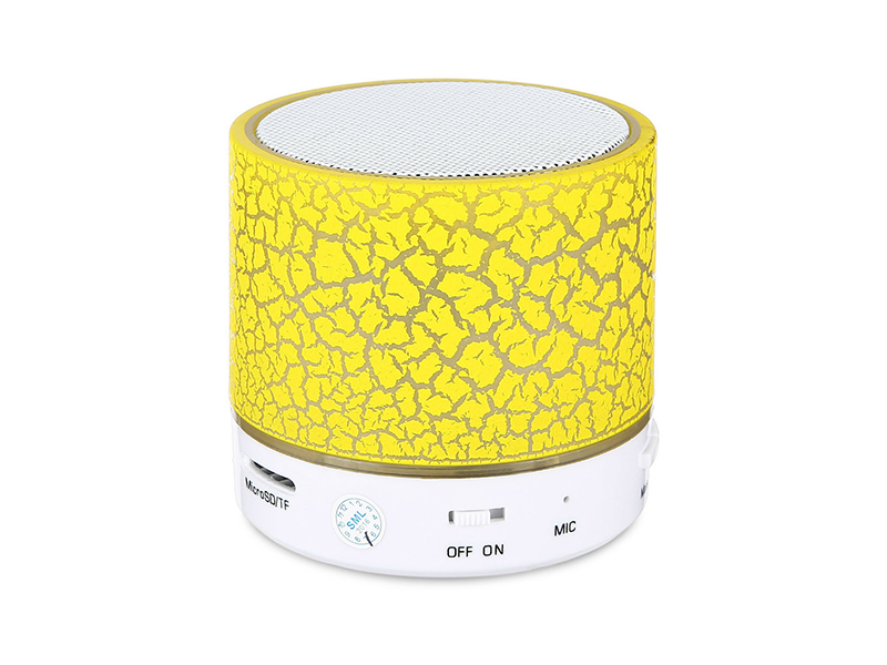 PORTABLE BLUETOOTH SPEAKER WITH LED LIGHT