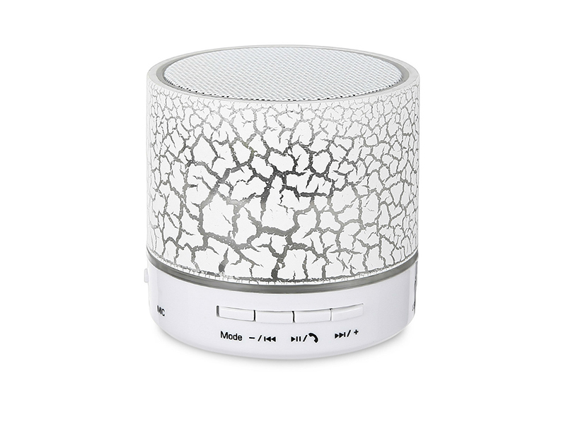 PORTABLE BLUETOOTH SPEAKER WITH LED LIGHT