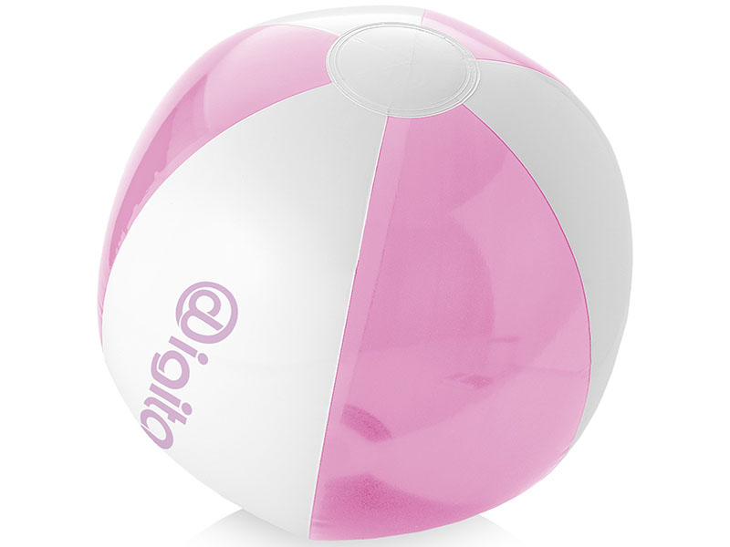 BONDI SOLID-TRANSPARENT BEACH BALL 25CM