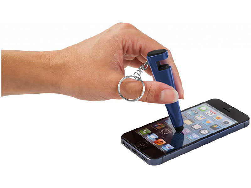 QUATRO STYLUS SCREEN CLEANER AND SMARTPHONE STAND