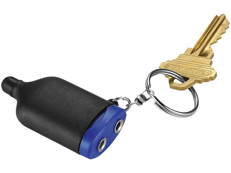 2-IN-1 MUSIC SPLITTER KEYCHAIN WITH STYLUS