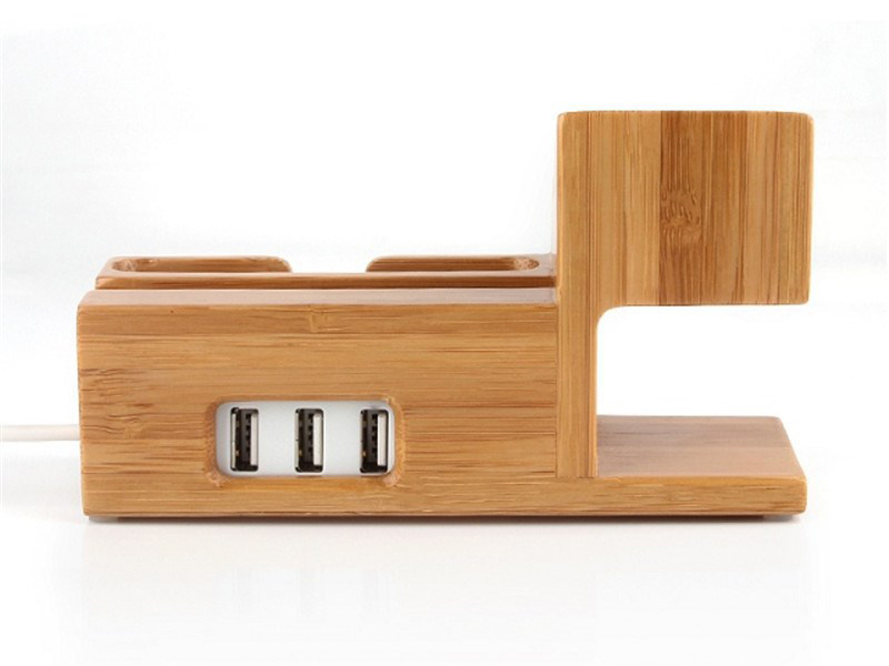 WOODEN CHARGING DOCK