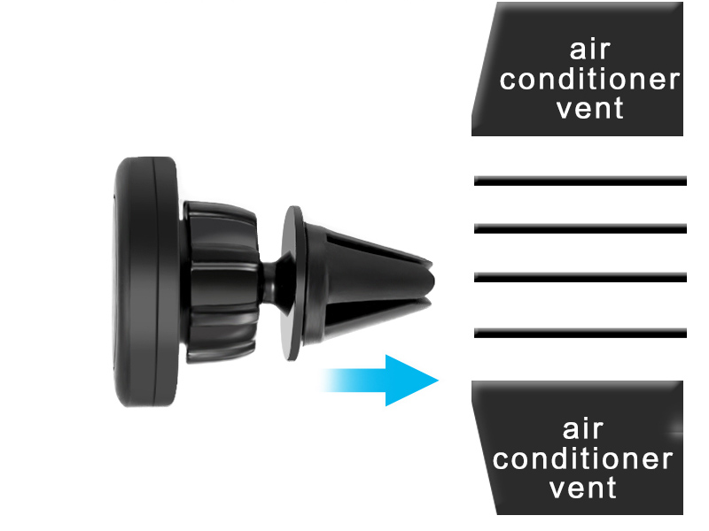 360 DEGREE MAGNETIC AIR VENT MOUNT