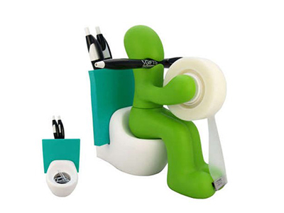 'The Butt' Office Supply Station Desk Accessory Holder