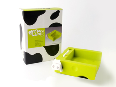 Moo Moo on the Lawn - Memo Pad Holder 