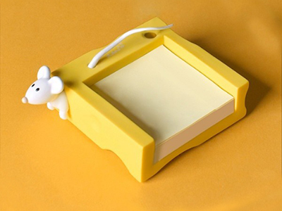 Mouse & Cheese 3M Memo Pad
