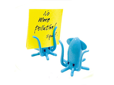 Handy Squid Memo & Name Card Holder