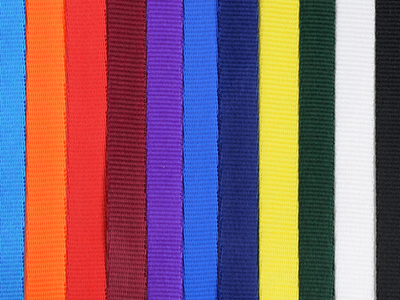 Smooth Nylon Lanyard With Plastic O-Ring