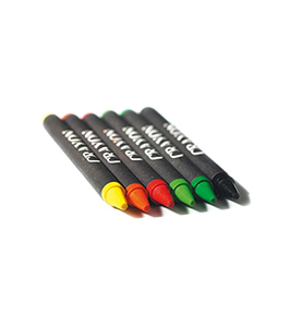 Carton Of 6 Wax Crayons