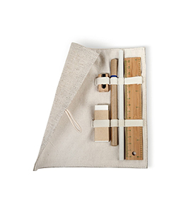 Ecoset - Stationary Set In Cotton Pouch