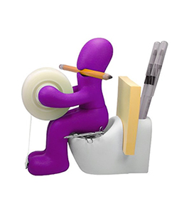 'The Butt' Office Supply Station Desk Accessory Holder