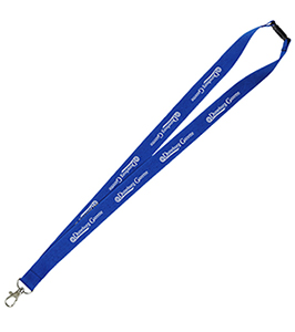 Lanyard with Metal Lobster Clip - 3/4"