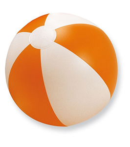 2-COLOR INFLATABLE BEACH BALL 23CM