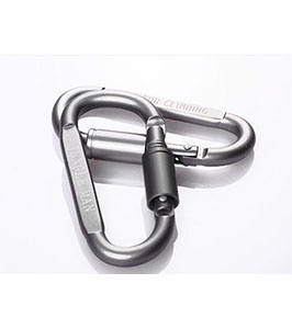 ALUMINUM D SHAPE CARABINEER