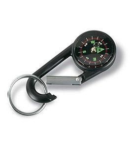 CARABINER HOOK WITH KEY RING