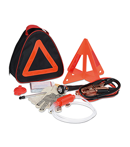 9 PIECE HIGHWAY SAFETY KIT