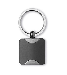 CLASSIC SQUARE METAL KEY RING