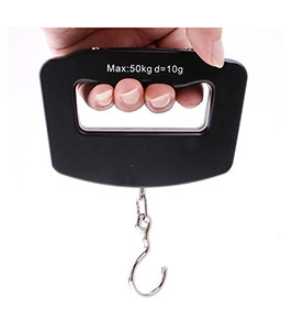 50KG FISH HOOK HANGING DIGITAL LUGGAGE SCALE