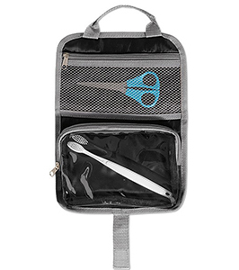 POLIESTER & PVC TOILETRY BAG