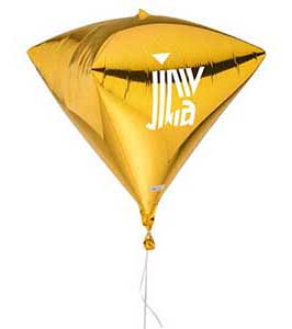 3D DIAMOND FOIL BALLOON