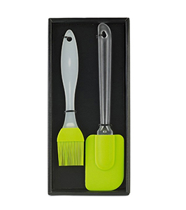 SILICONE SPATULA AND BRUSH