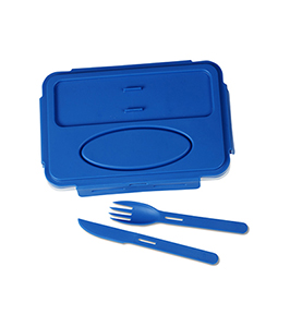 LUNCH BOX WITH CUTLERY SET