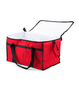 LARGE POLYESTER INSULATED COOLER BAG