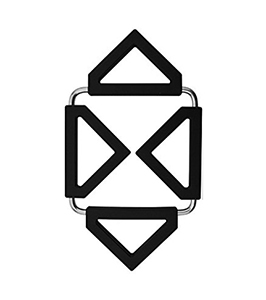 ADJUSTABLE SIZE HEAVY DUTY SILICONE AND METAL POT MAT