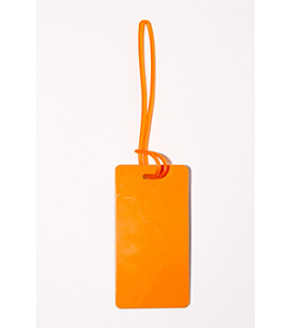 MULTICOLOR PVC LUGGAGE TAG