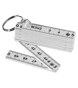 HARVE 0.5M FOLDABLE RULER KEY CHAIN