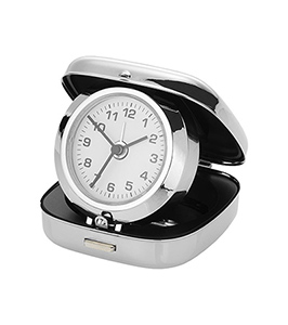 PISA POP-UP ALARM CLOCK WITH POUCH
