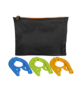 DOVER 3-PIECE FOLDABLE HANGER SET