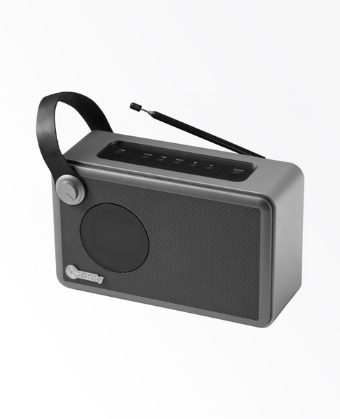 WHIRL ALARM CLOCK RADIO & SPEAKER