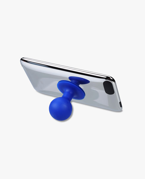 SILICONE BALL CELL PHONE STAND