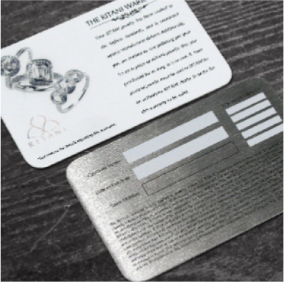 Warranty Cards