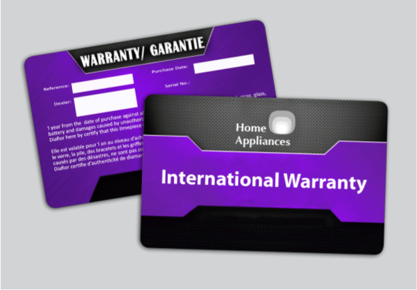Warranty Cards