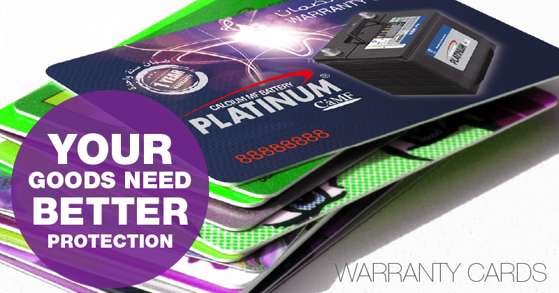 warranty Cards